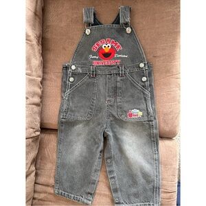 Sesame Street Elmo Denim Overalls